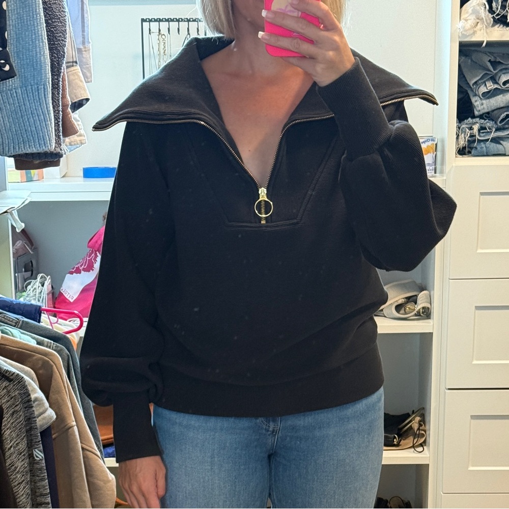 Varley Vine Ottoman Half Zip Pullover